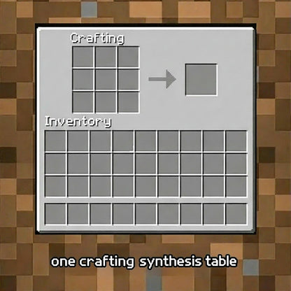 Crafting table magnet