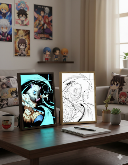 Hashira LED painting