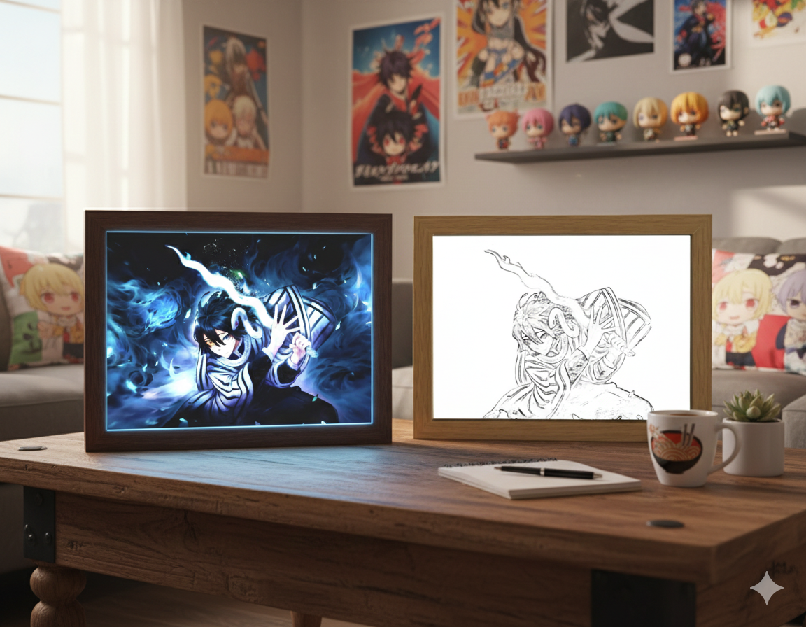 Hashira LED painting