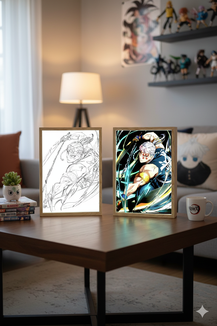 Hashira LED painting