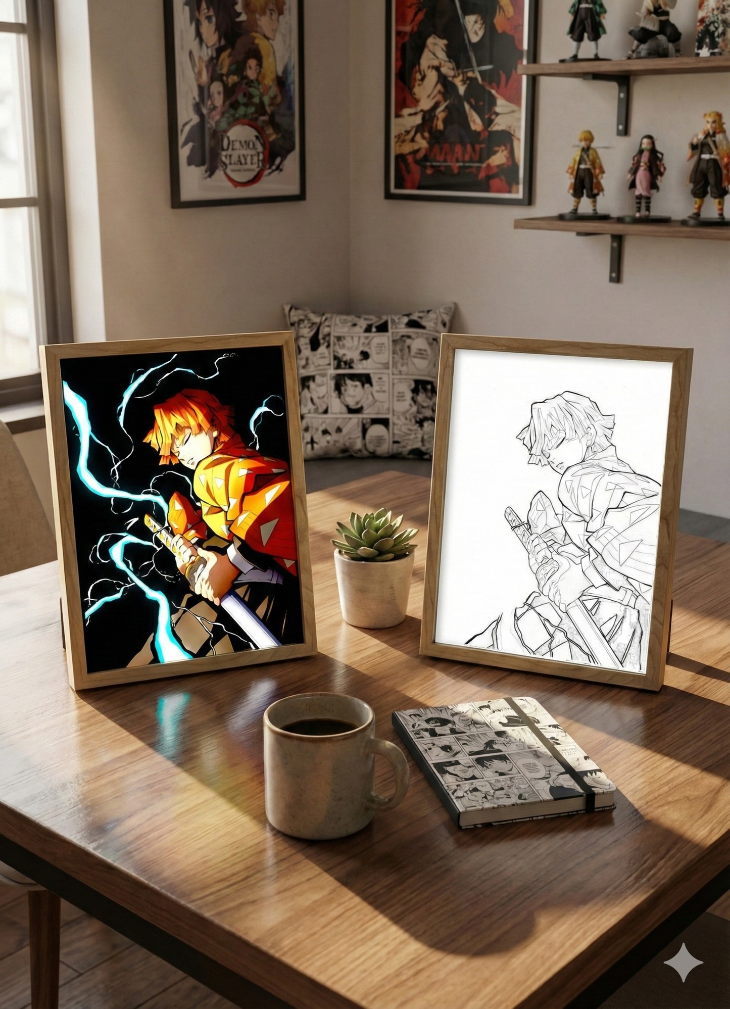 Hashira LED painting