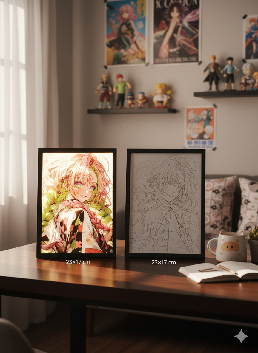 Hashira LED painting